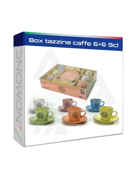 box tazzine caffe 6+6 9cl
