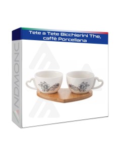 Tete a Tete Bicchierini The,caffè Porcellana
