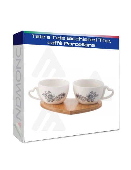 Tete a Tete Bicchierini The,caffè Porcellana