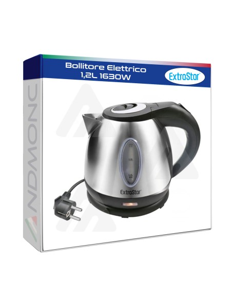 Bollitore Elettrico 1,2L 1630W