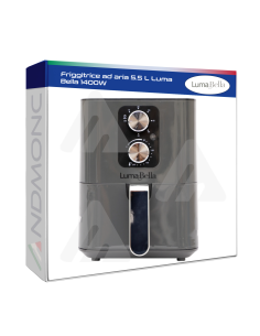 Friggitrice ad aria 5.5 L Luma Bella 1400W