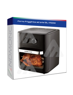 Forno Friggitrice ad aria 10L 1700W