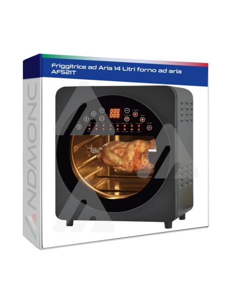 Friggitrice ad Aria 14 Litri forno ad aria AF521T