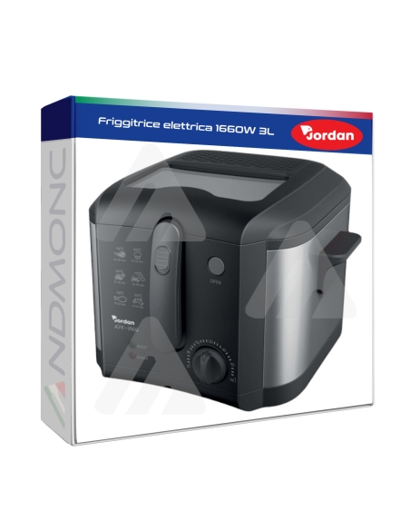 Friggitrice elettrica 1660W Jordan 3L
