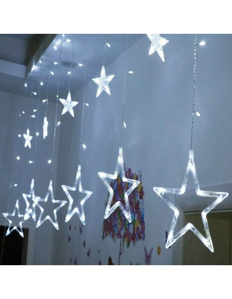 Catena stelle luminosa natale led