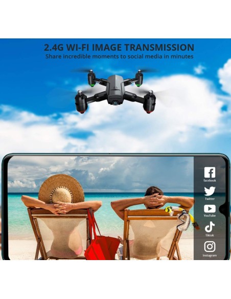 Drone GPS 1080p professionale