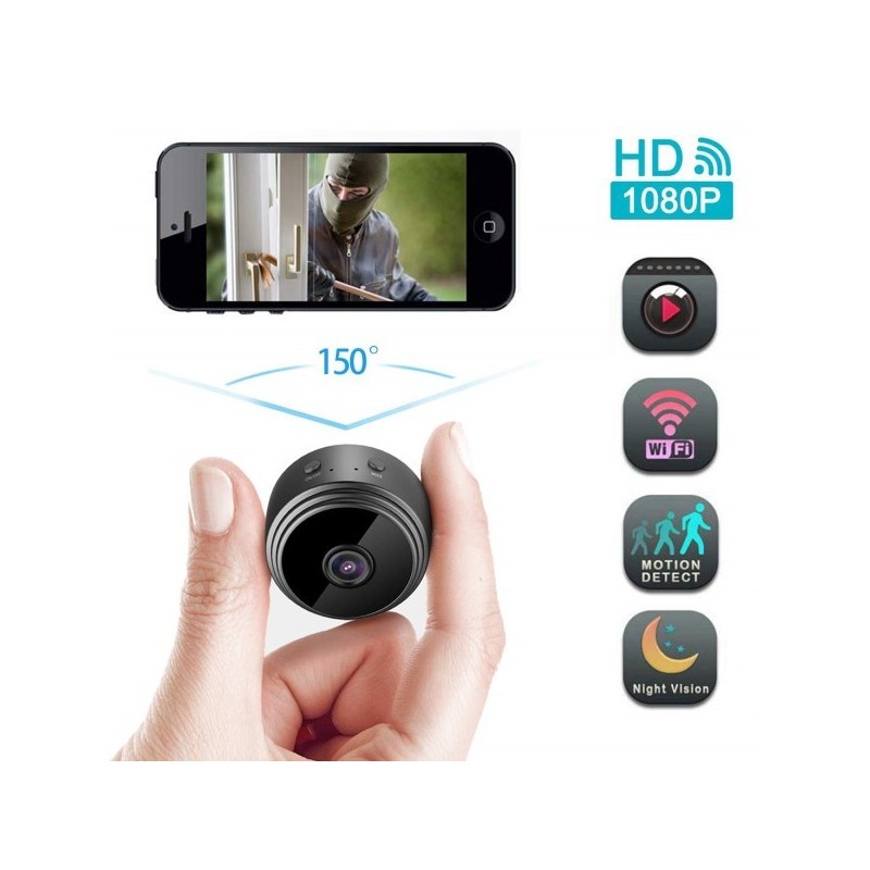 Telecamera Wireless Wifi con visione Notturna