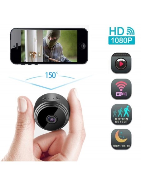 Telecamera Wireless Wifi con visione Notturna