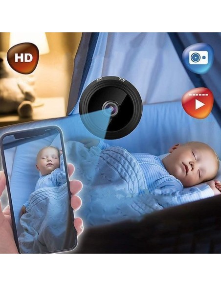 Telecamera Wireless Wifi con visione Notturna