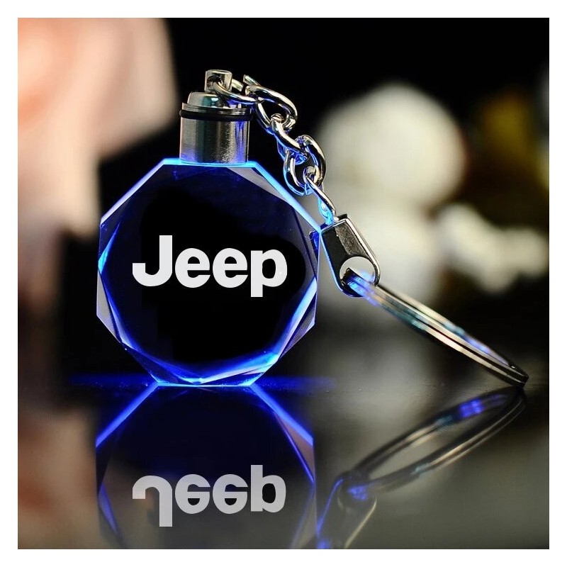 Portachiavi led logo Jeep