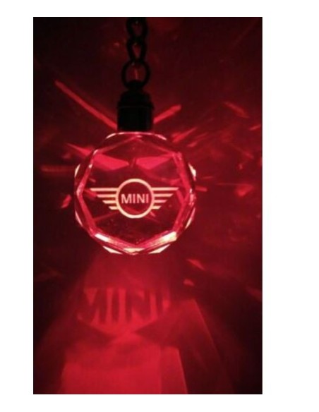 Portachiavi led logo Mini Cooper