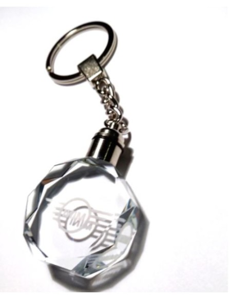 Portachiavi led logo Mini Cooper