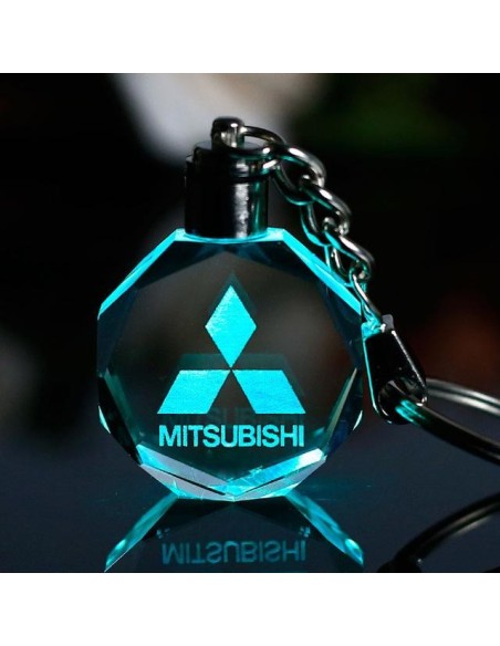 Portachiavi led logo Mitsubishi
