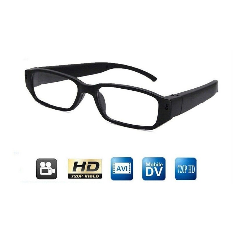 Occhiali spia con Videocamera Telecamera nascosta hd 720p