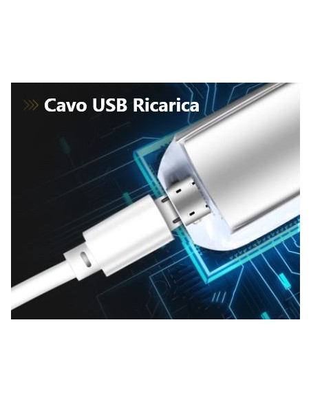 Luci sottoporta senza fili led bianco 2pz per tutte le Seat