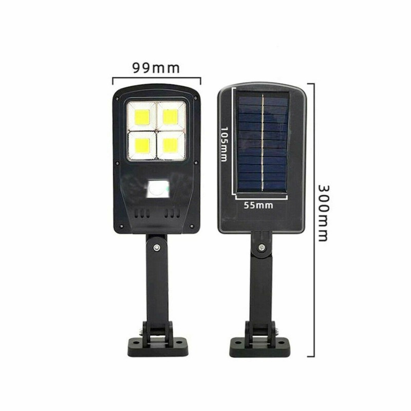 Faro led solare mini lampione 48 cob LED