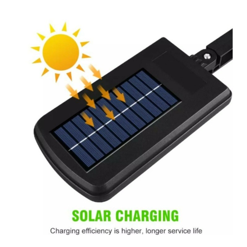 Faro led solare mini lampione 48 cob LED