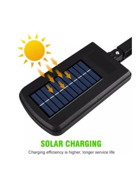 Faro led solare mini lampione 48 cob LED