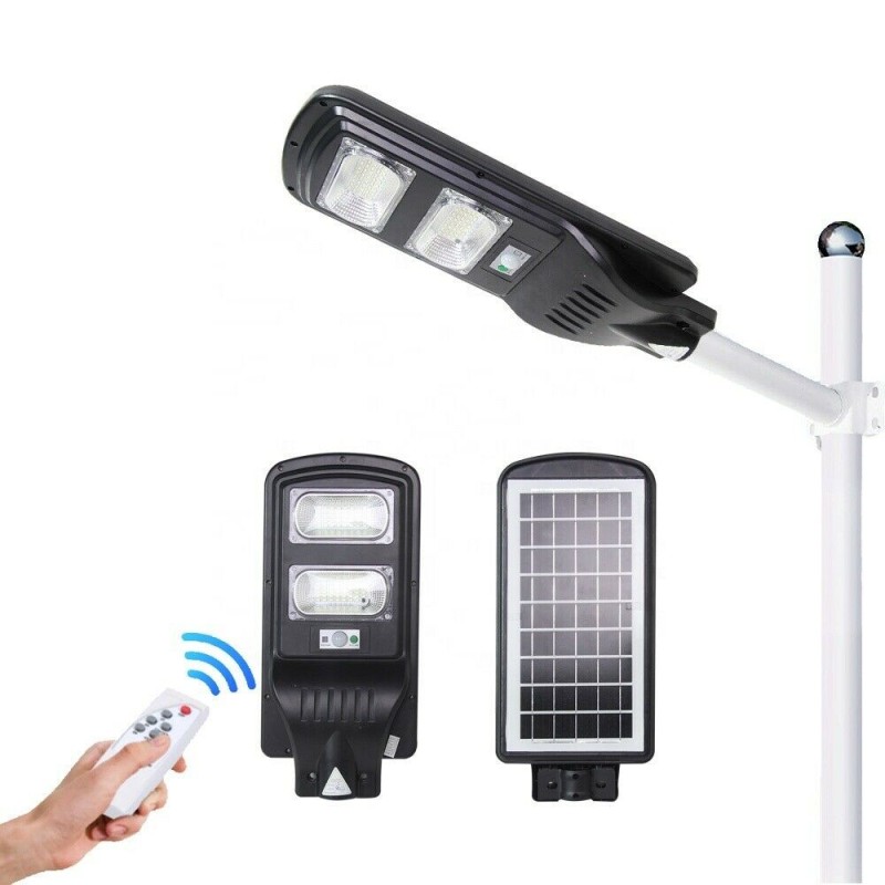 Lampione stradale 60w fotovoltaico staffa