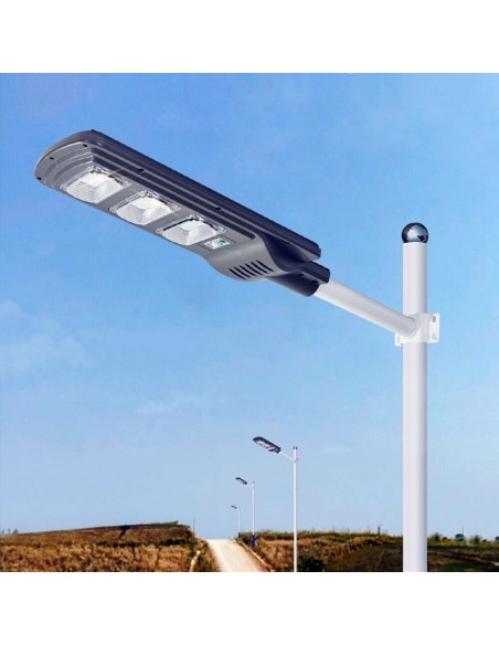 Lampione stradale 60w fotovoltaico staffa