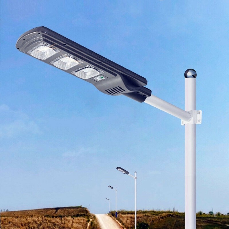 Lampione stradale 90w fotovoltaico staffa