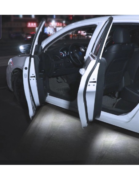 Luci sottoporta senza fili led bianco 2pz per tutti gli Iveco