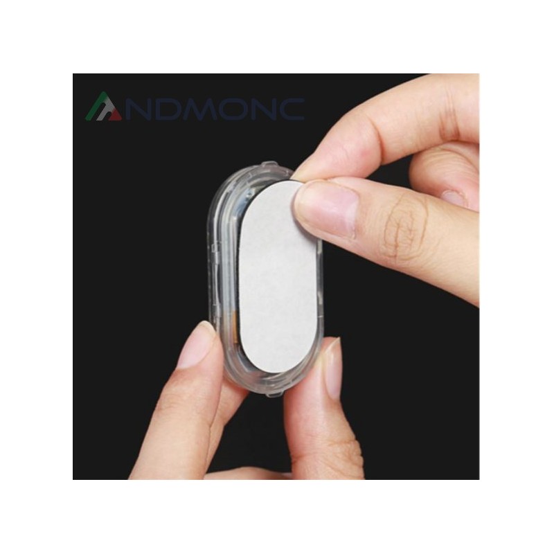 Luci sottoporta senza fili led bianco 2pz per...