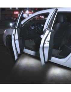 Luci sottoporta senza fili led bianco 2pz per tutte le Cupra 2