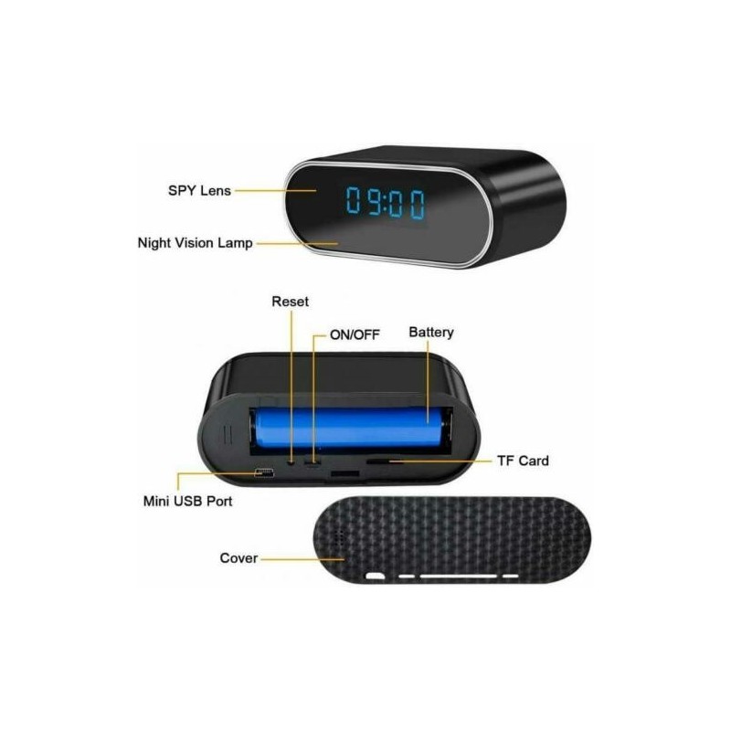 Sveglia telecamera wifi audio video