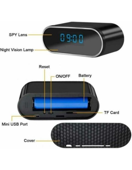 Sveglia telecamera wifi audio video