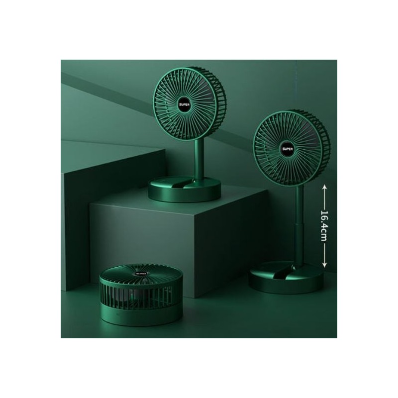 Ventilatore pieghevole senza fili usb 2000mAh