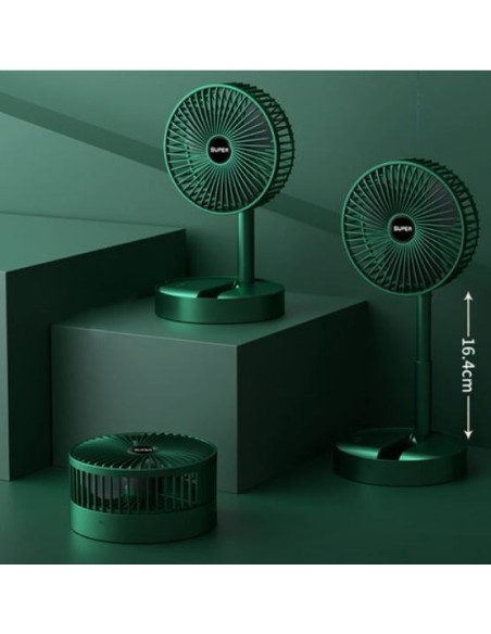 Ventilatore pieghevole senza fili usb 2000mAh