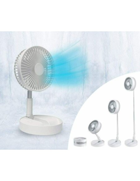 Ventilatore pieghevole senza fili usb 2000mAh