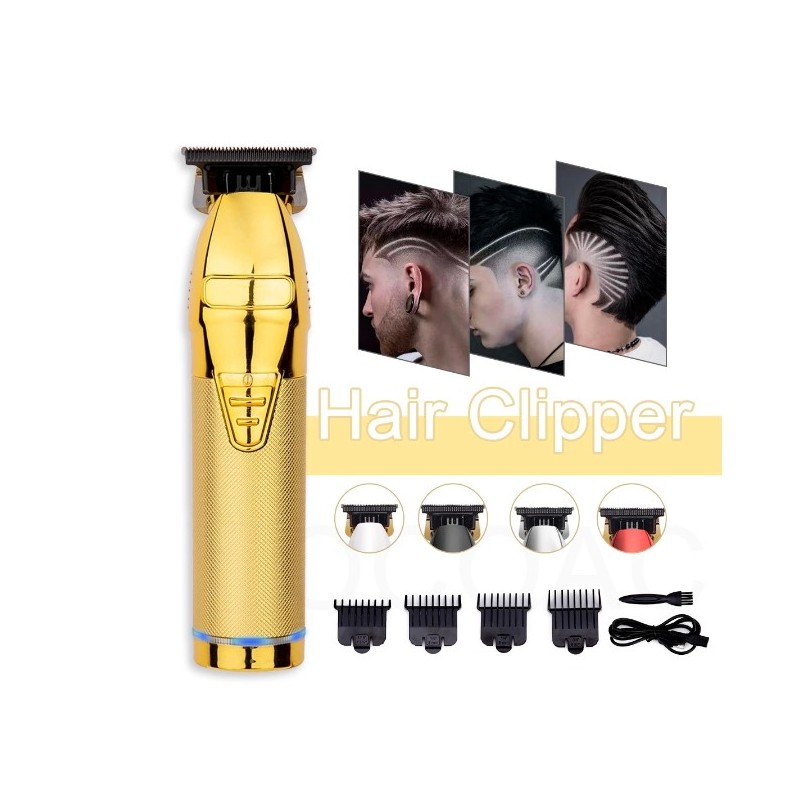 Tagliacapelli elettrico senza fili oro