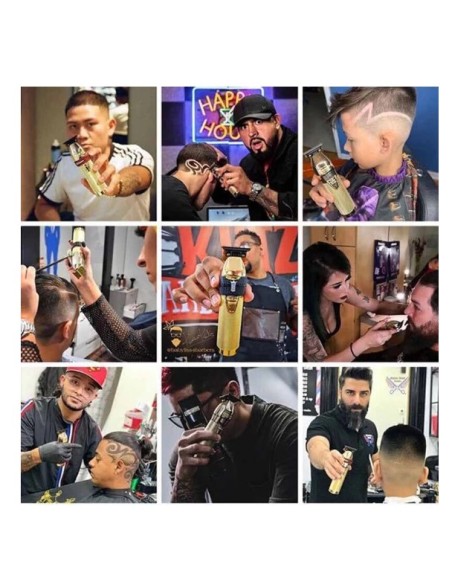 Tagliacapelli elettrico senza fili oro