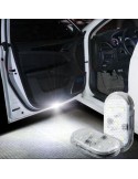 Luci sottoporta senza fili led bianco 2pz per tutte le Dacia