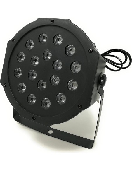 Faro rgb 18W Faretto 18 led vari colori discoteca