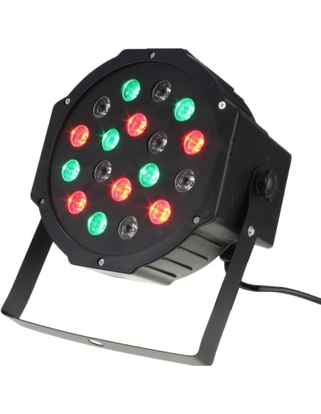 Faro rgb 18W Faretto 18 led vari colori discoteca
