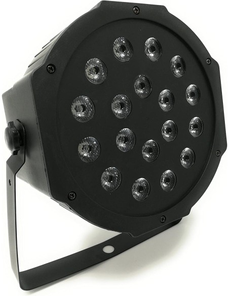 Faro rgb 18W Faretto 18 led vari colori discoteca