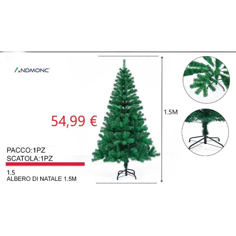 Albero di Natale  cm 150