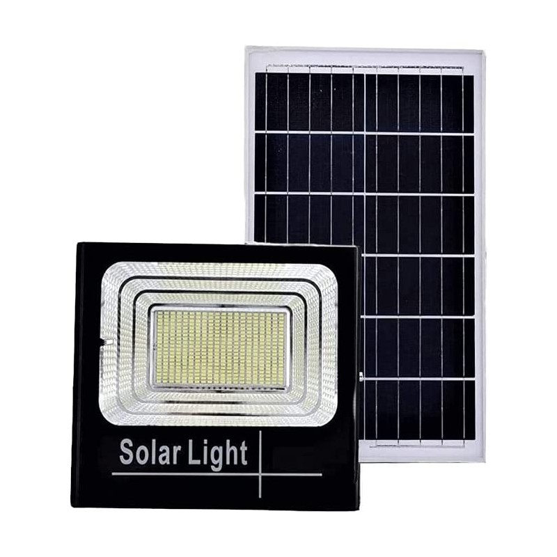 Faro led smd 300W con pannello solare telecomando