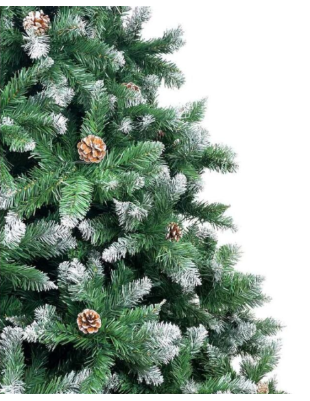 Albero di Natale  cm 180 punte innevate effetto realistico
