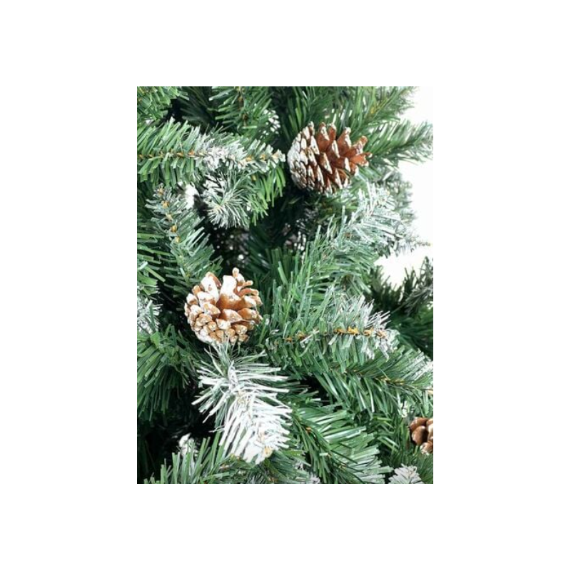 Albero di Natale  cm 180 punte innevate effetto...