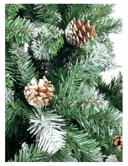 Albero di Natale  cm 180 punte innevate effetto realistico