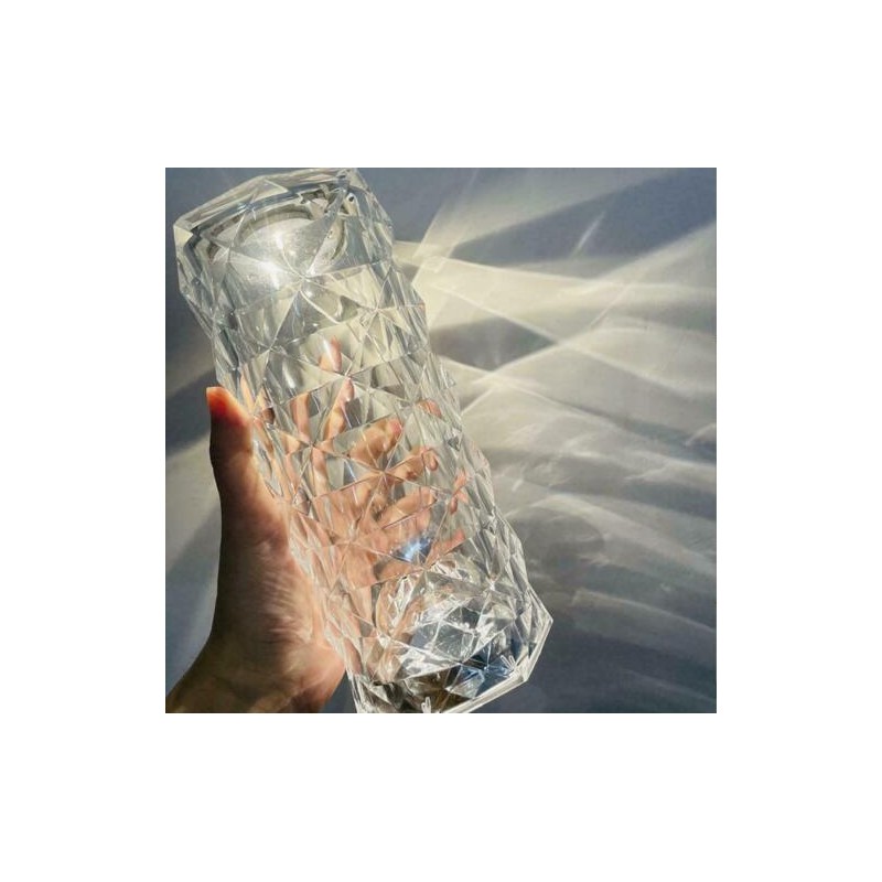 Lampada Tavolo diamantata ricaricabile USB...