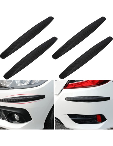 2Pcs Adesivo per strisce antigraffio con protezione antiurto per Paraurti angolare in gomma universale citroen