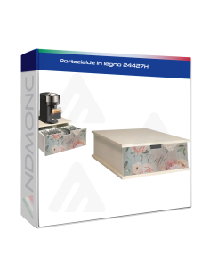 Portacialde in legno 24427H