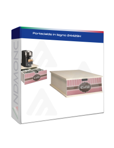 Portacialde in legno 24429H