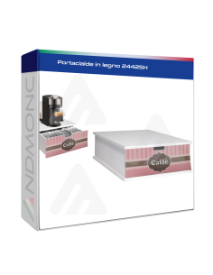 Portacialde in legno 24425H