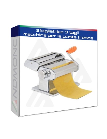Sfogliatrice 9 tagli macchina per la pasta fresca